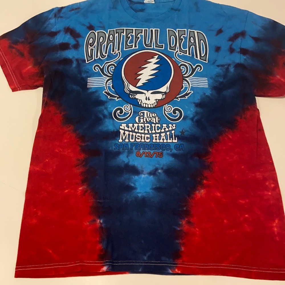 Retro tie-dye Grateful Dead size large T-shirt